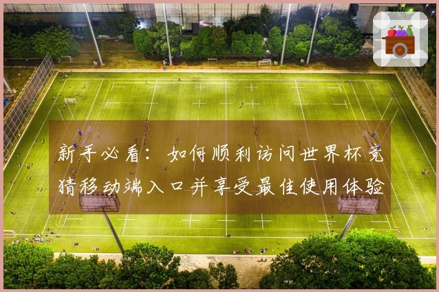 新手必看：如何顺利访问世界杯竞猜移动端入口并享受最佳使用体验