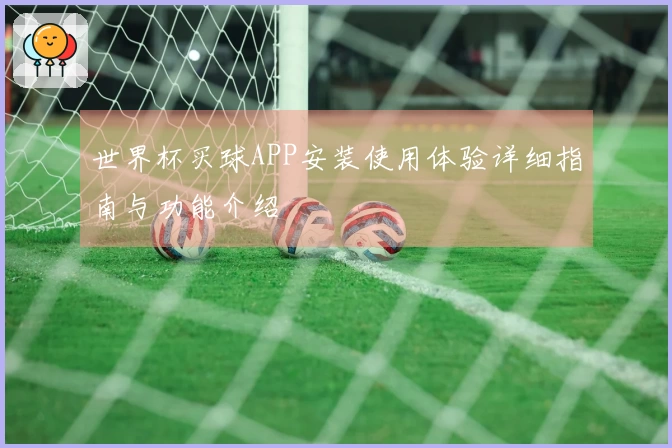 世界杯买球APP安装使用体验详细指南与功能介绍