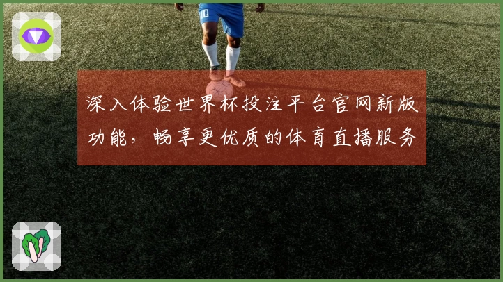 深入体验世界杯投注平台官网新版功能，畅享更优质的体育直播服务